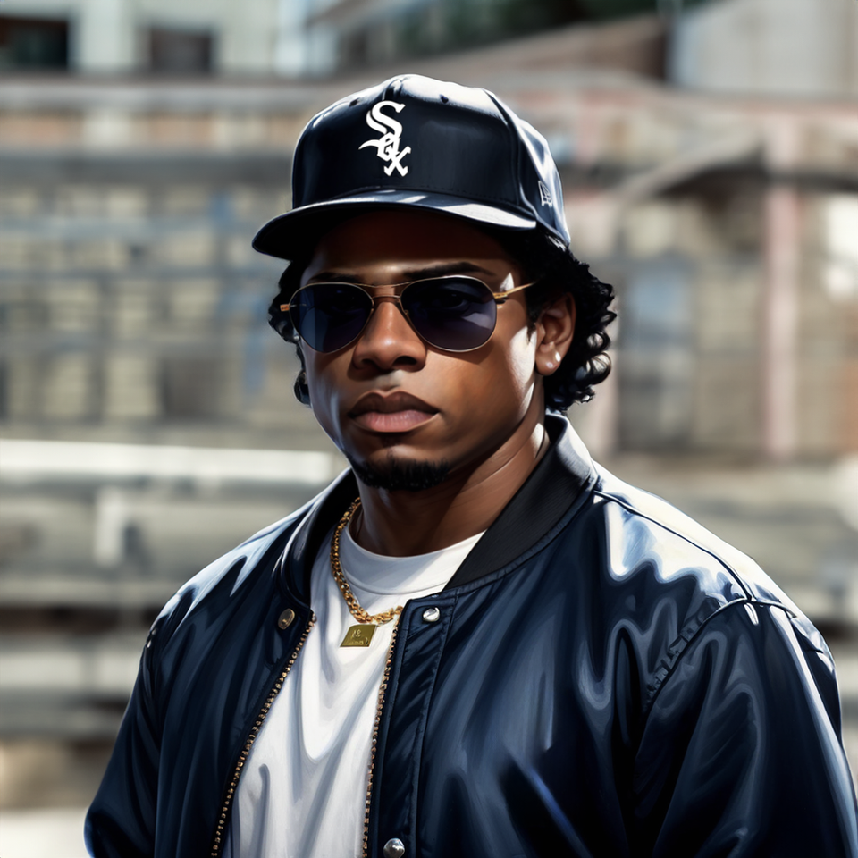 Eazy-E
Eazy E
Ruthless Records
Robert Manzanilla
Art
Painting
Portrait