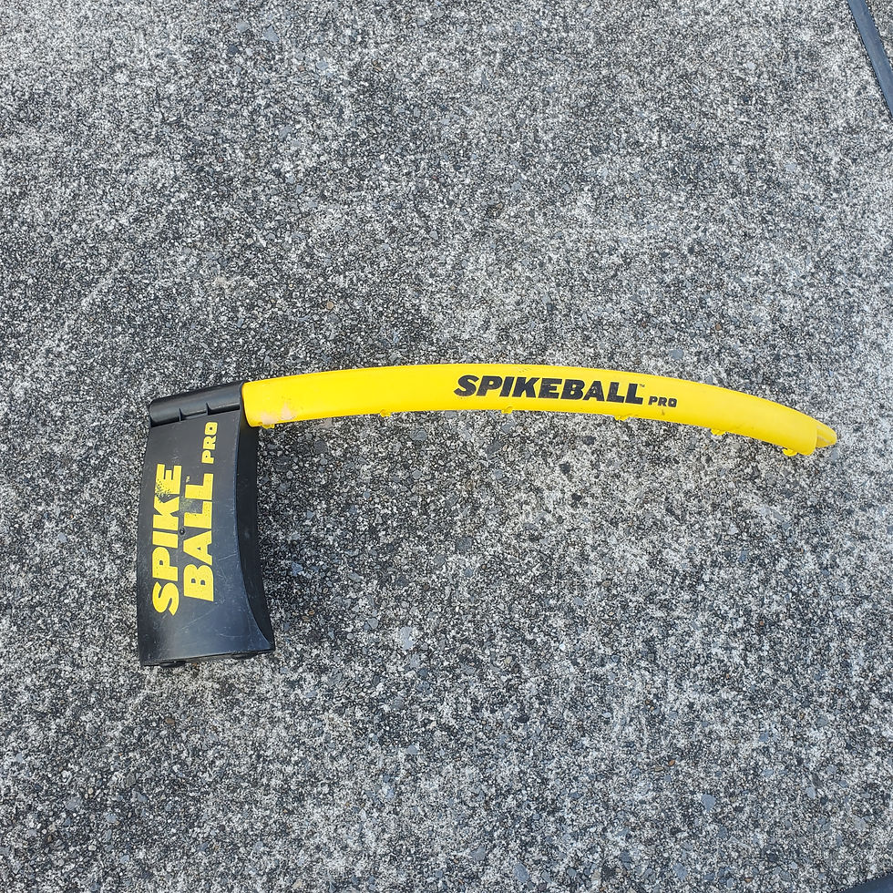 ラウンドネット(スパイクボール)組立工程
