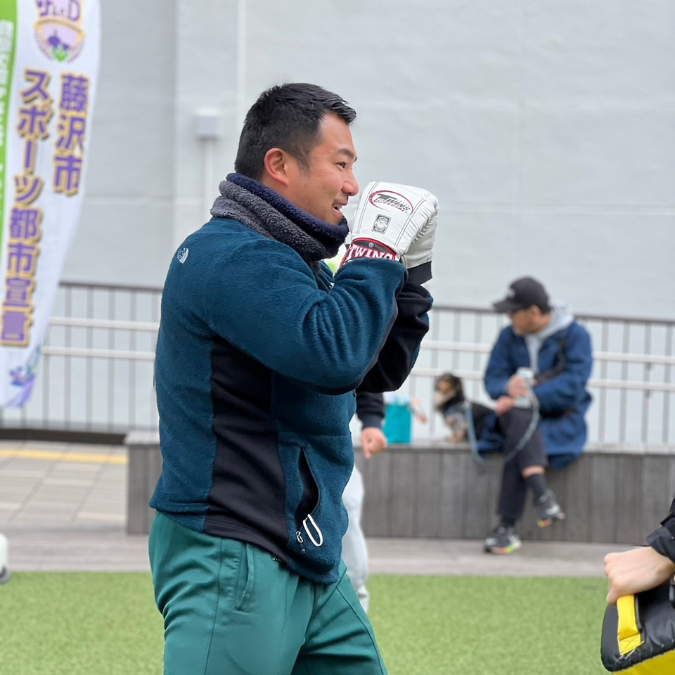 藤沢駅前ラウンドネット体験会
