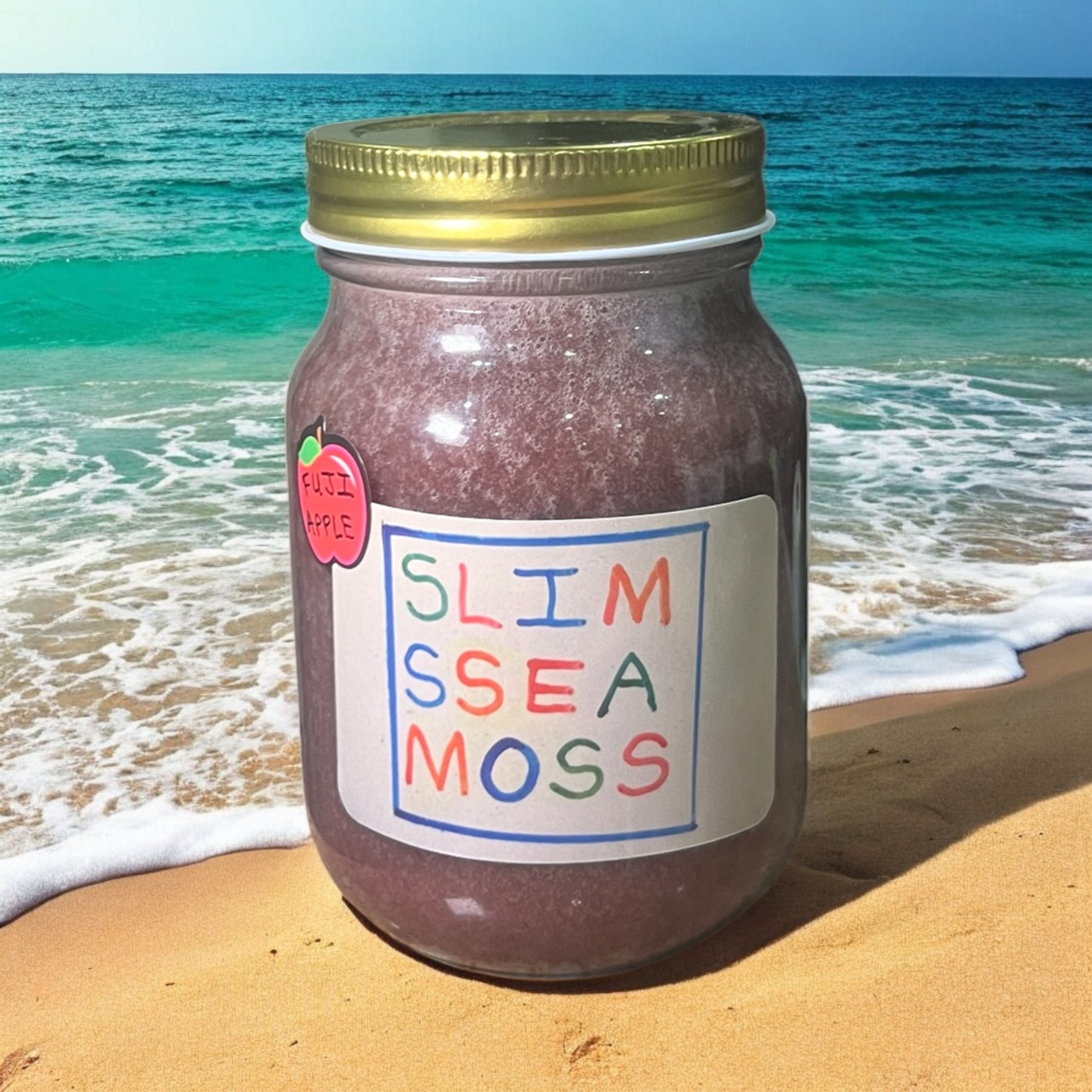 Wildcrafted Sea Moss Gel with Organic Fuji Apple