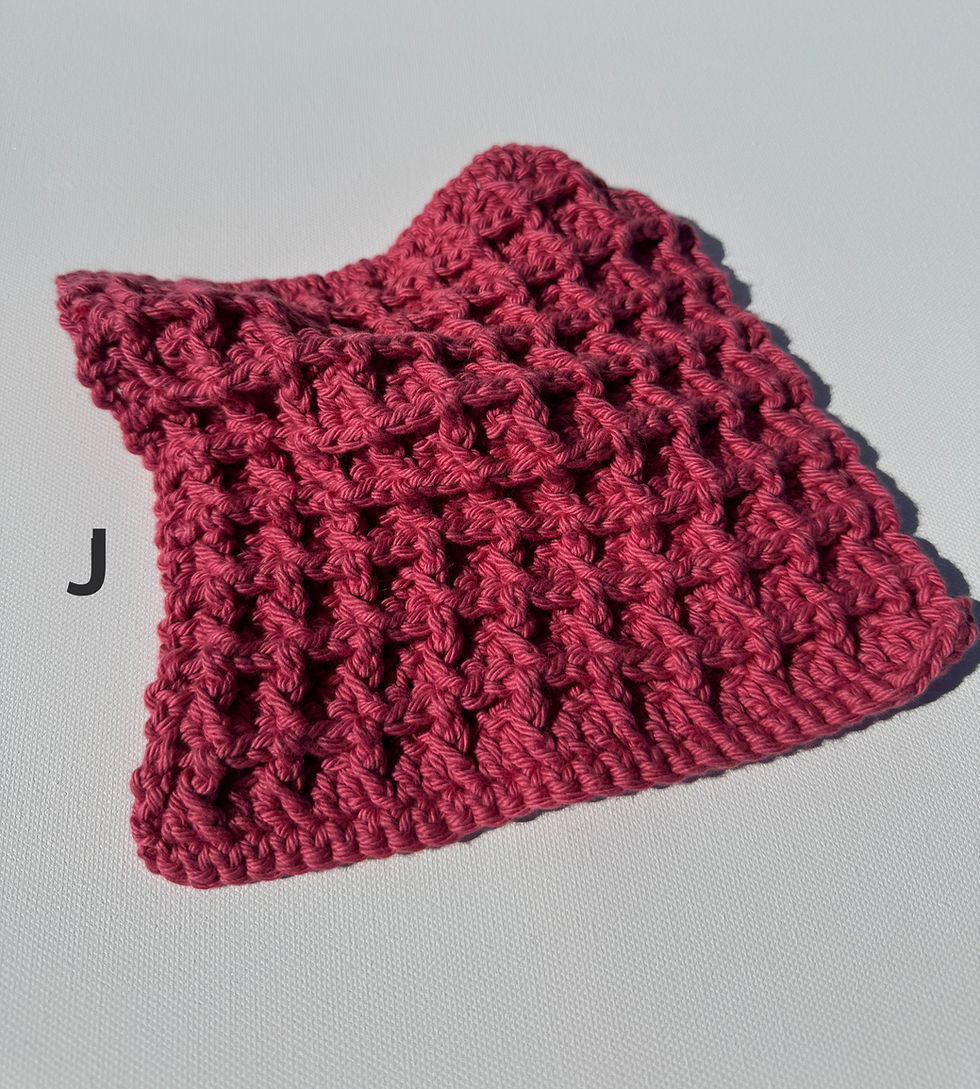 Thumbnail: Handcrafted Waffle Weave Washcloths