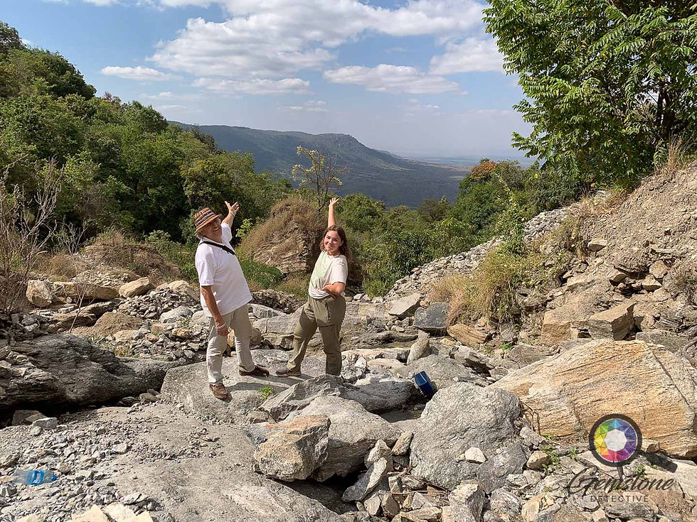 View from the Iolite Mine in Babati