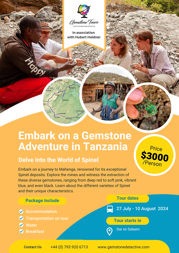 Journey into the Heart of Tanzania: A Gemstone Discovery Tour with ...
