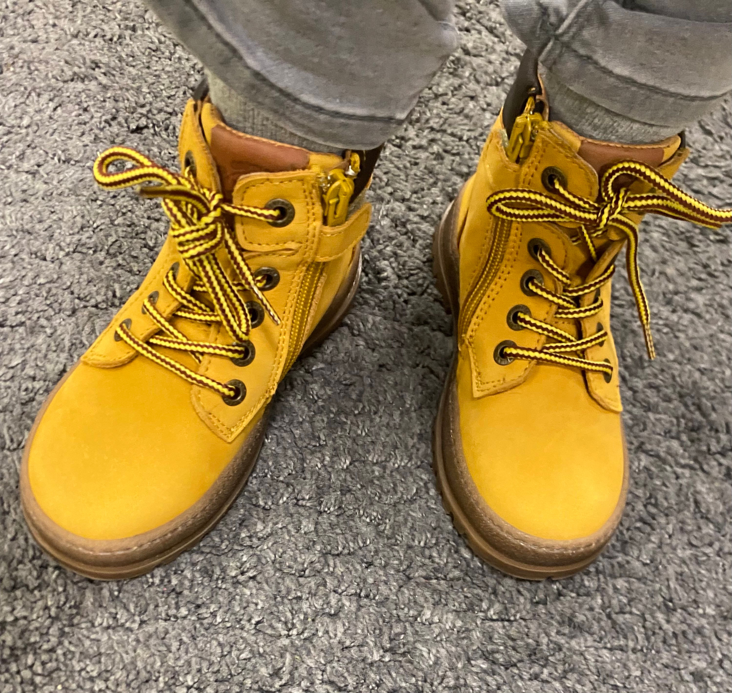 Timberland model met veters en rits