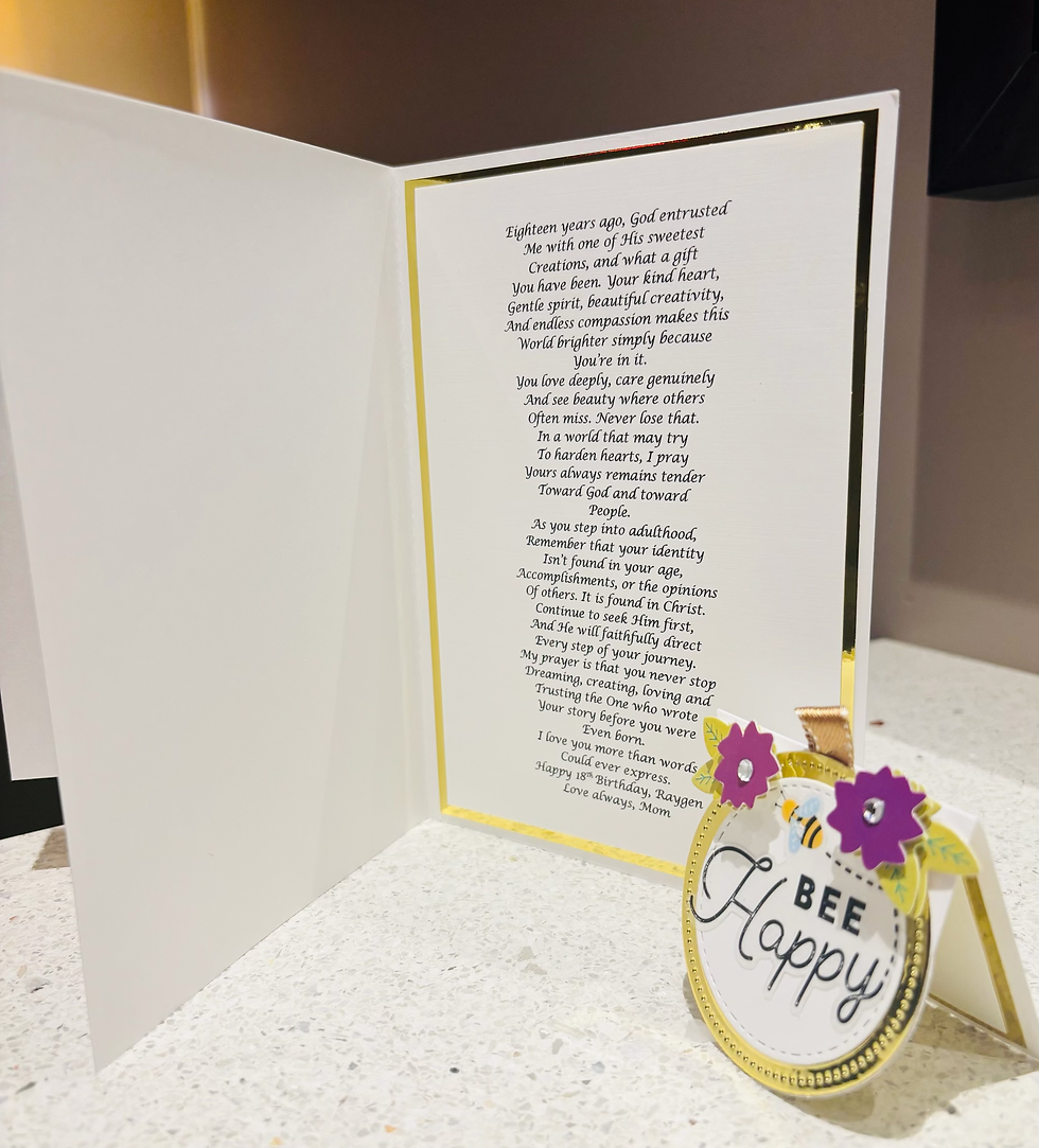 Thumbnail: Bee Happy: The 18th Chapter Card