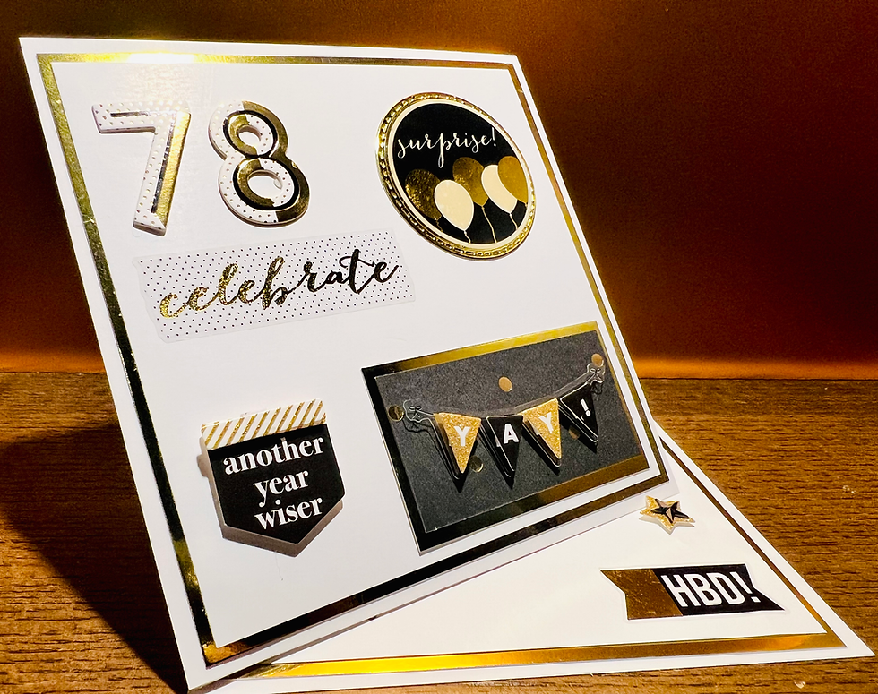 Thumbnail: Happy Birthday Easel Card