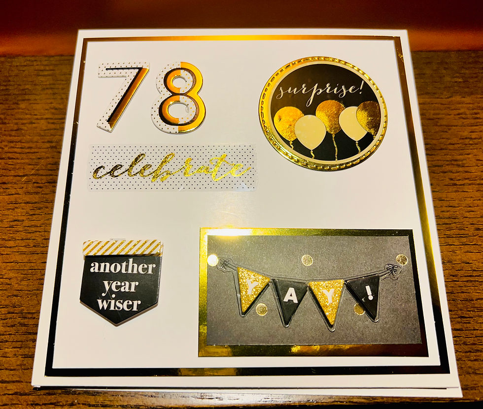 Thumbnail: Happy Birthday Easel Card