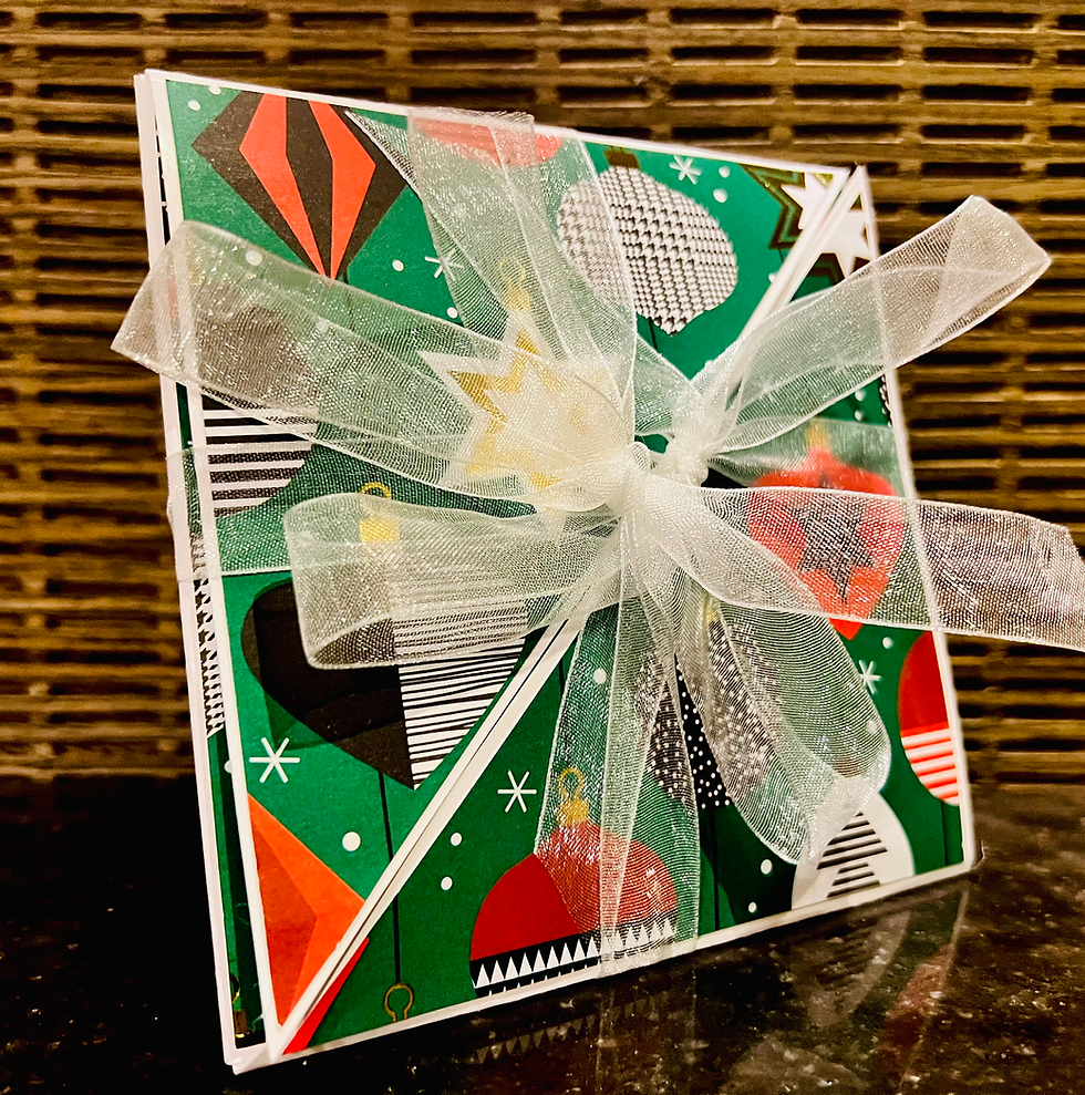Thumbnail: Ornament Message in a box card