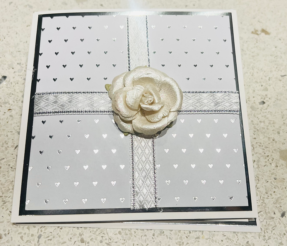 Thumbnail: Silver Valentine Heart Easel… (SOULmates banner optional)