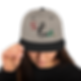SL Academy classic-snapback-heather-black