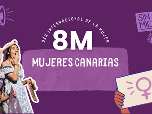 Presentación 8M mujeres Canarias