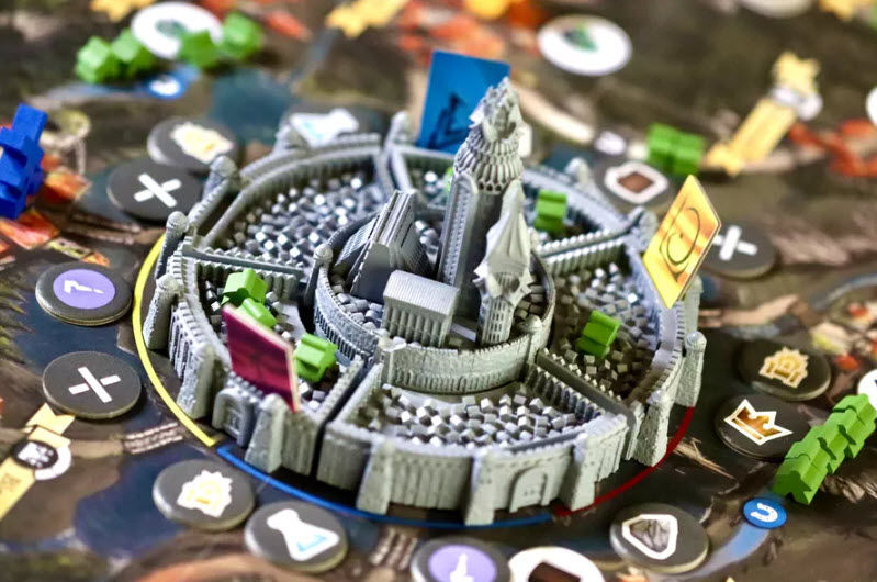 Center City of the Empire in Pest, the board game.