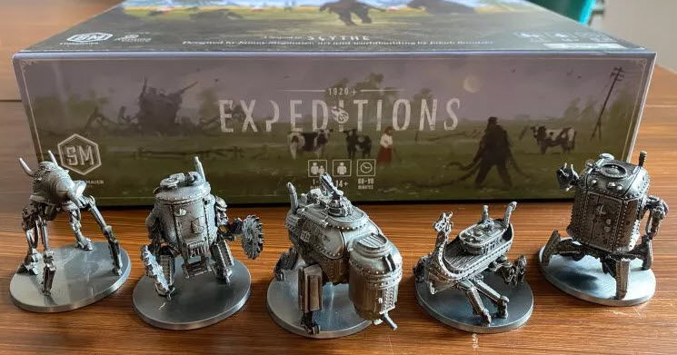 Metal mechs of Expeditions