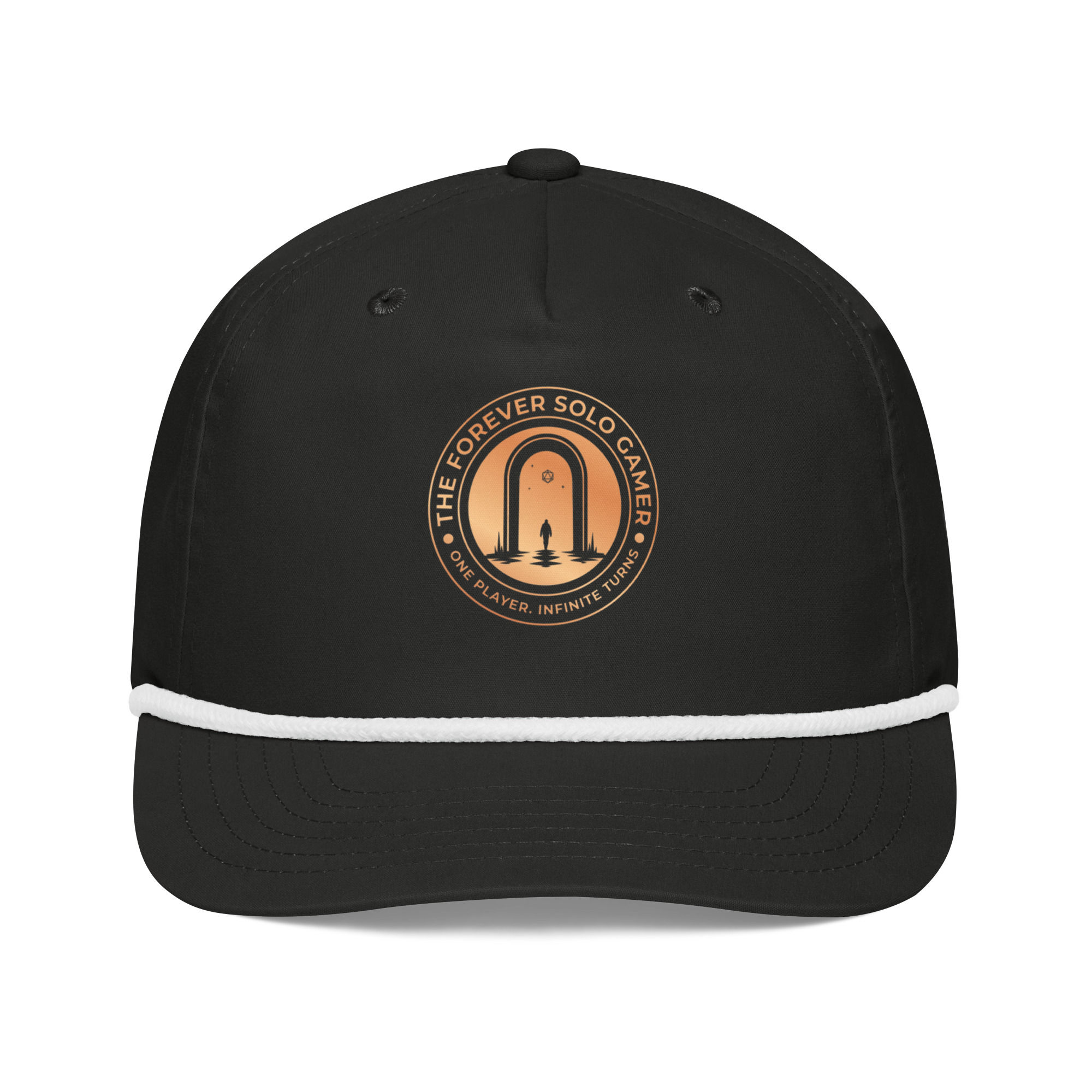 Golf rope cap with new logo