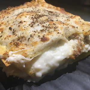 Lasagna cacio e pepe