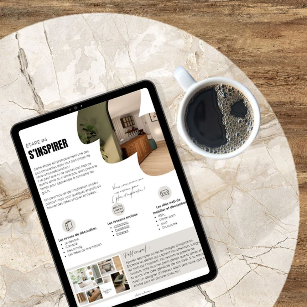 trouver de l'insipration pour mon projet de rénovation