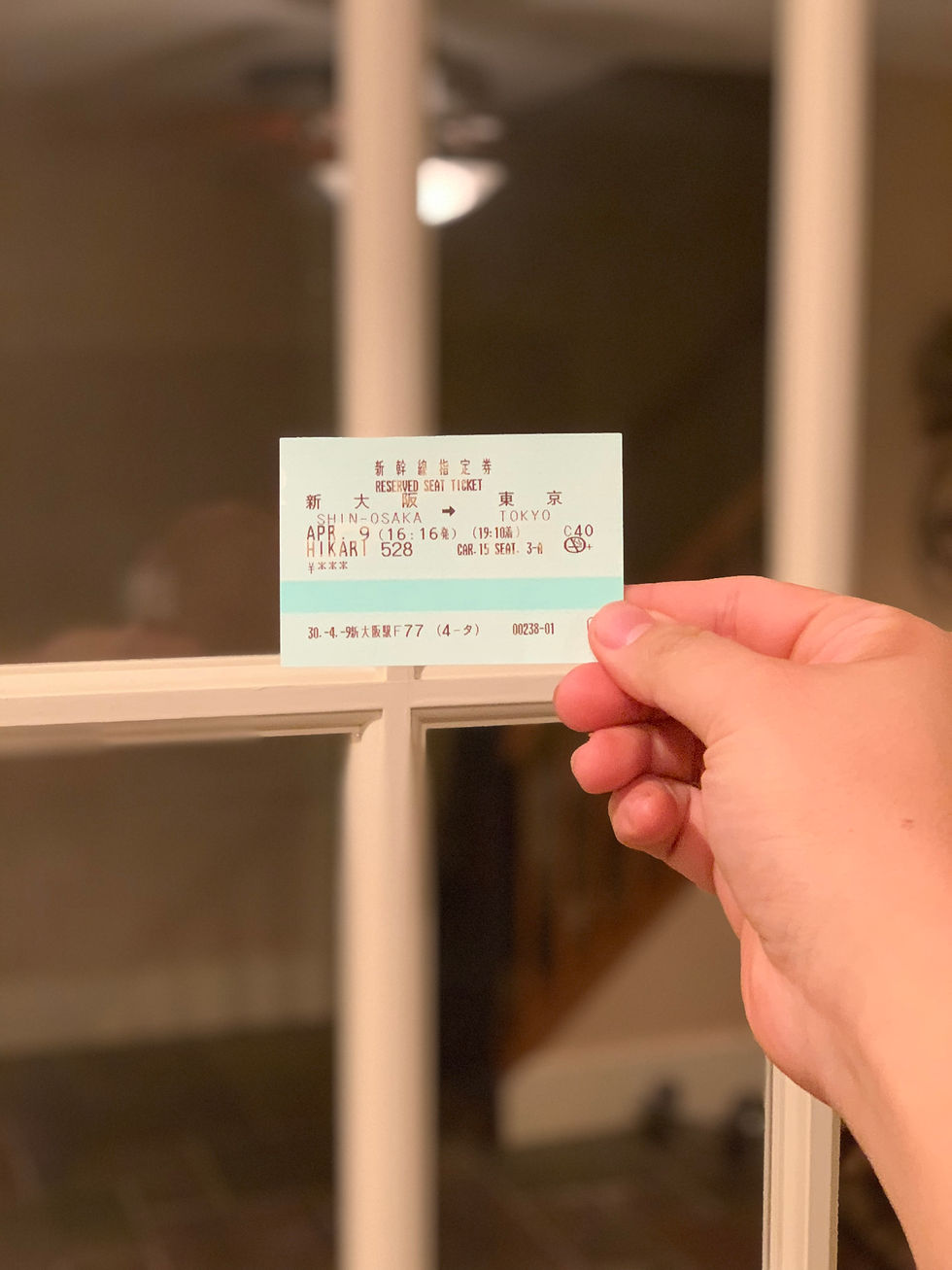 shinkansen ticket osaka japan to tokyo japan