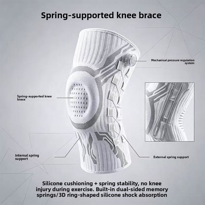 Thumbnail: Adjustable Compression Knee Support for Sports