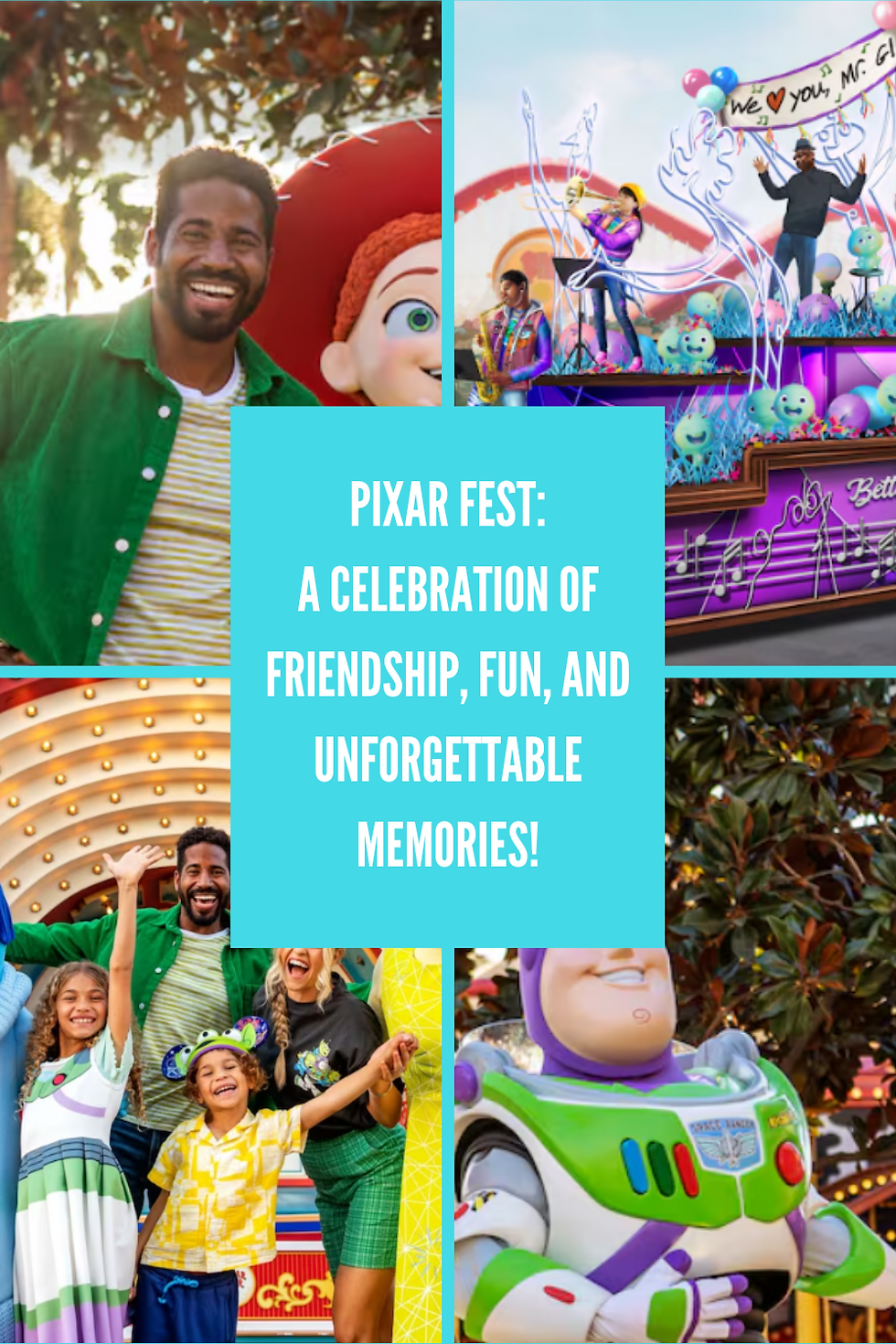 Pixar Fest: A Celebration of Friendship, Fun, and Unforgettable Memories!