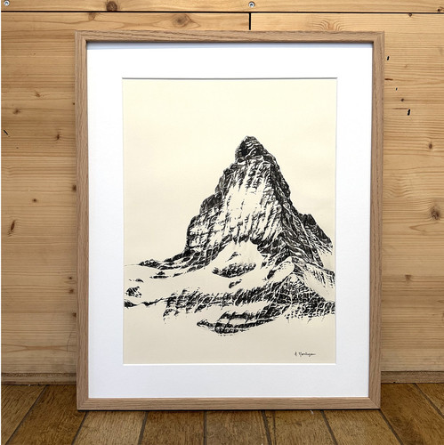 Cervin • Dessin original main image 0