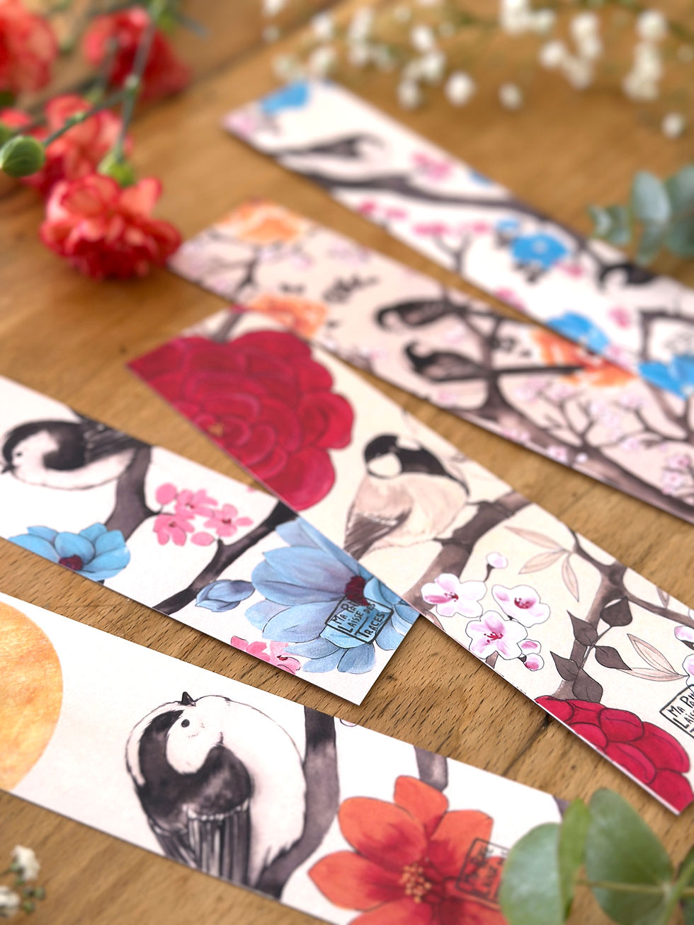 marque-page illustré