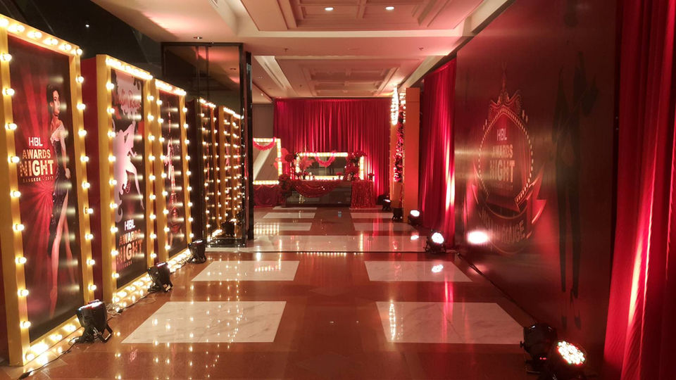 Event Backdrop, Stage, Photo Wall, Branding Panels, Entrance Arch Fabrication Bangkok, Pattaya, Thailand.