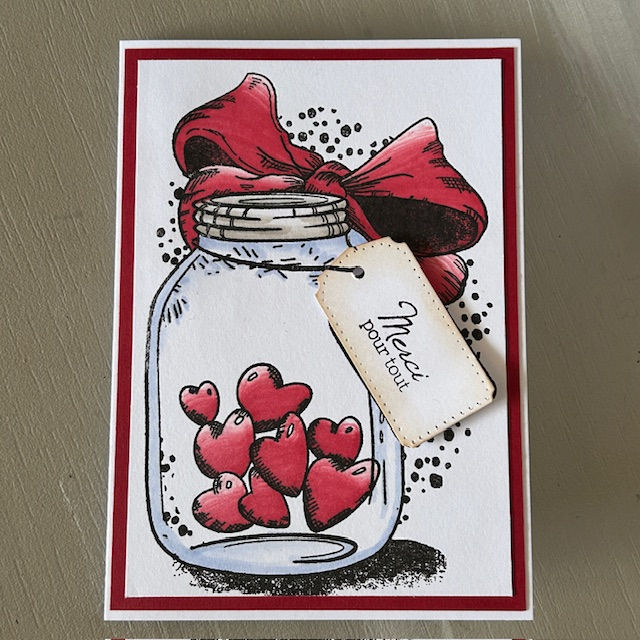 Miniature : Carte avec 2 étiquette aux choix