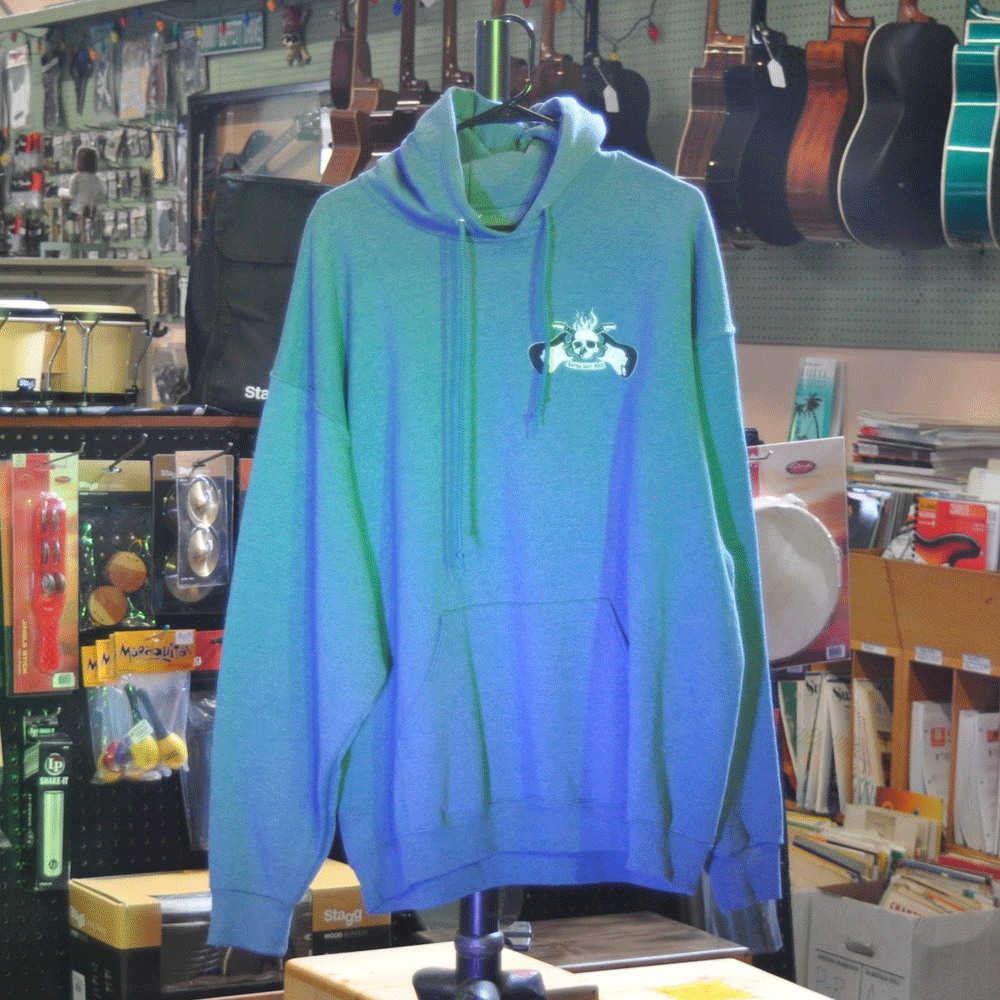 Hoodie GUITARS Blue Central Coast Music