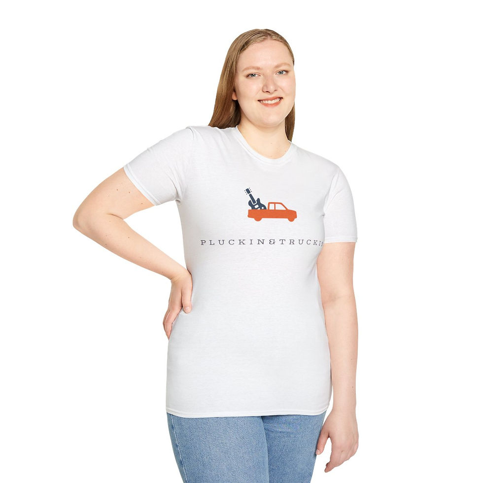Thumbnail: PluckinandTruckin Logo Unisex Softstyle T-Shirt