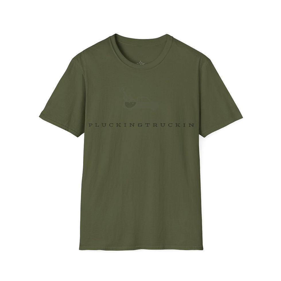 Thumbnail: PluckinandTruckin Logo Unisex Softstyle T-Shirt