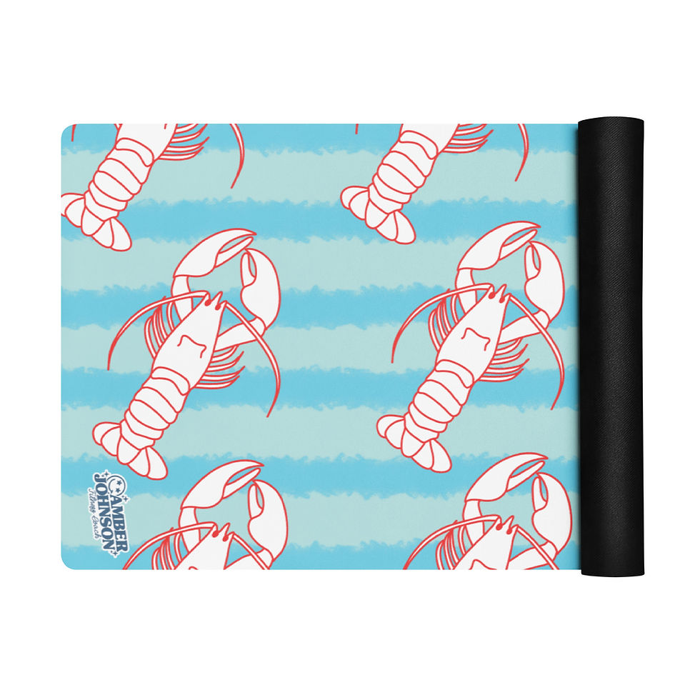 Thumbnail: Coastal Catch | Yoga Mat
