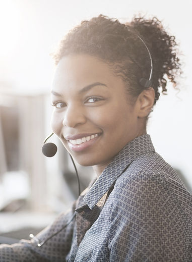 Staff making a childcare cleaning appointment