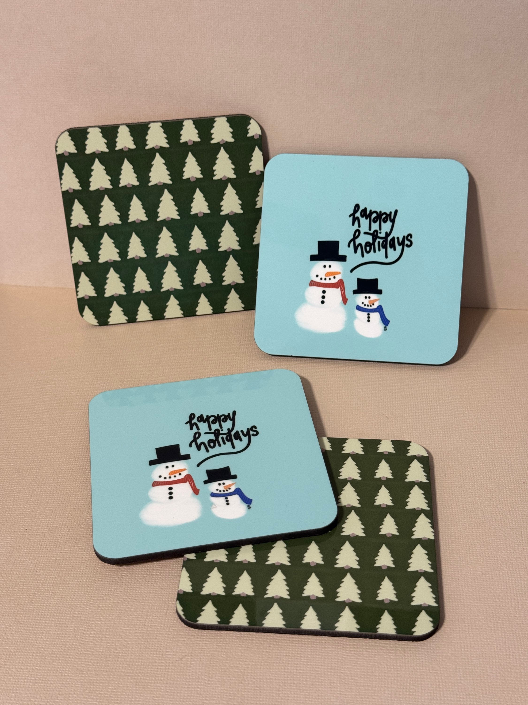 Holiday Coaster Set