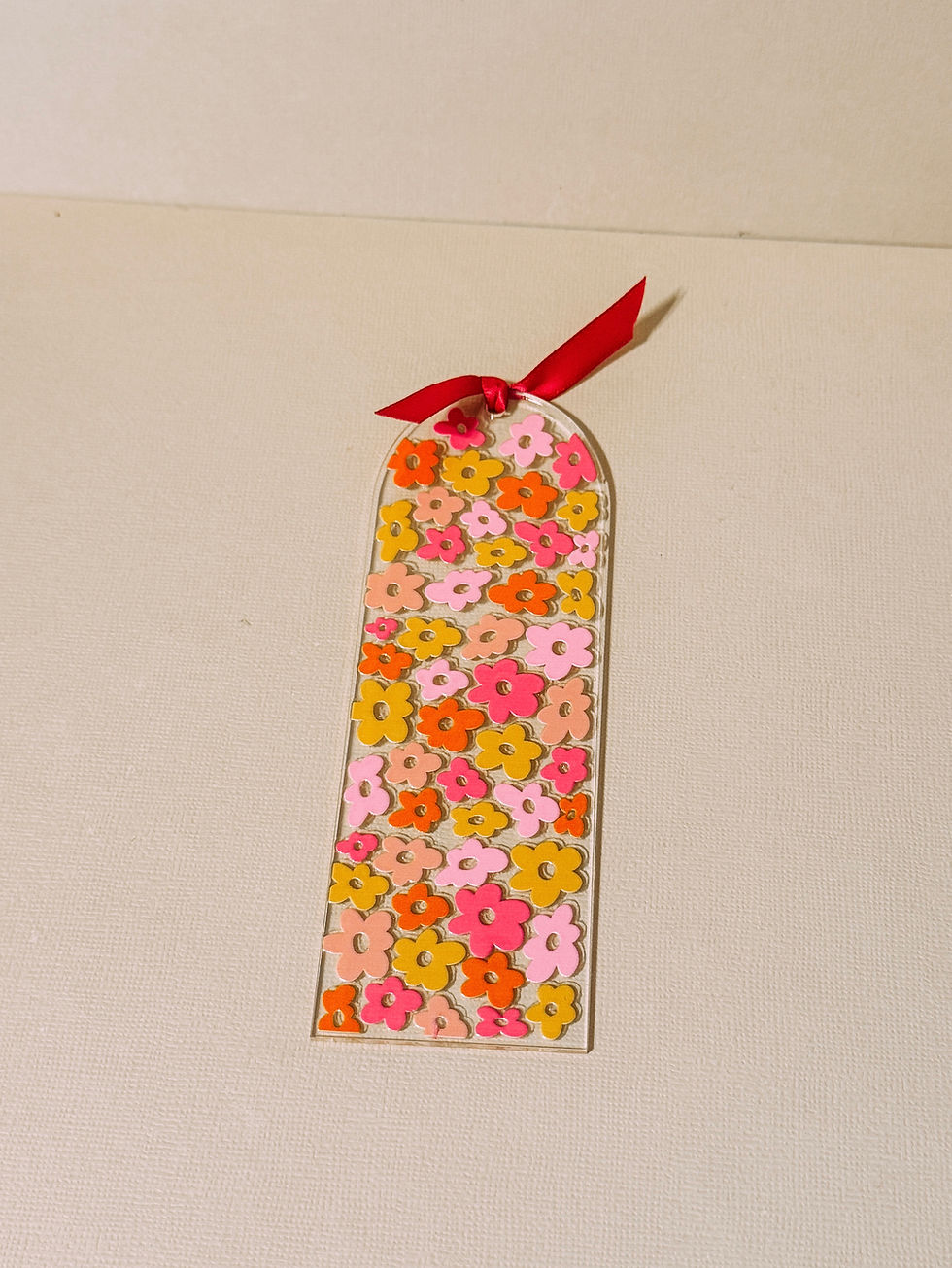 Thumbnail: Bright Flower Bookmark