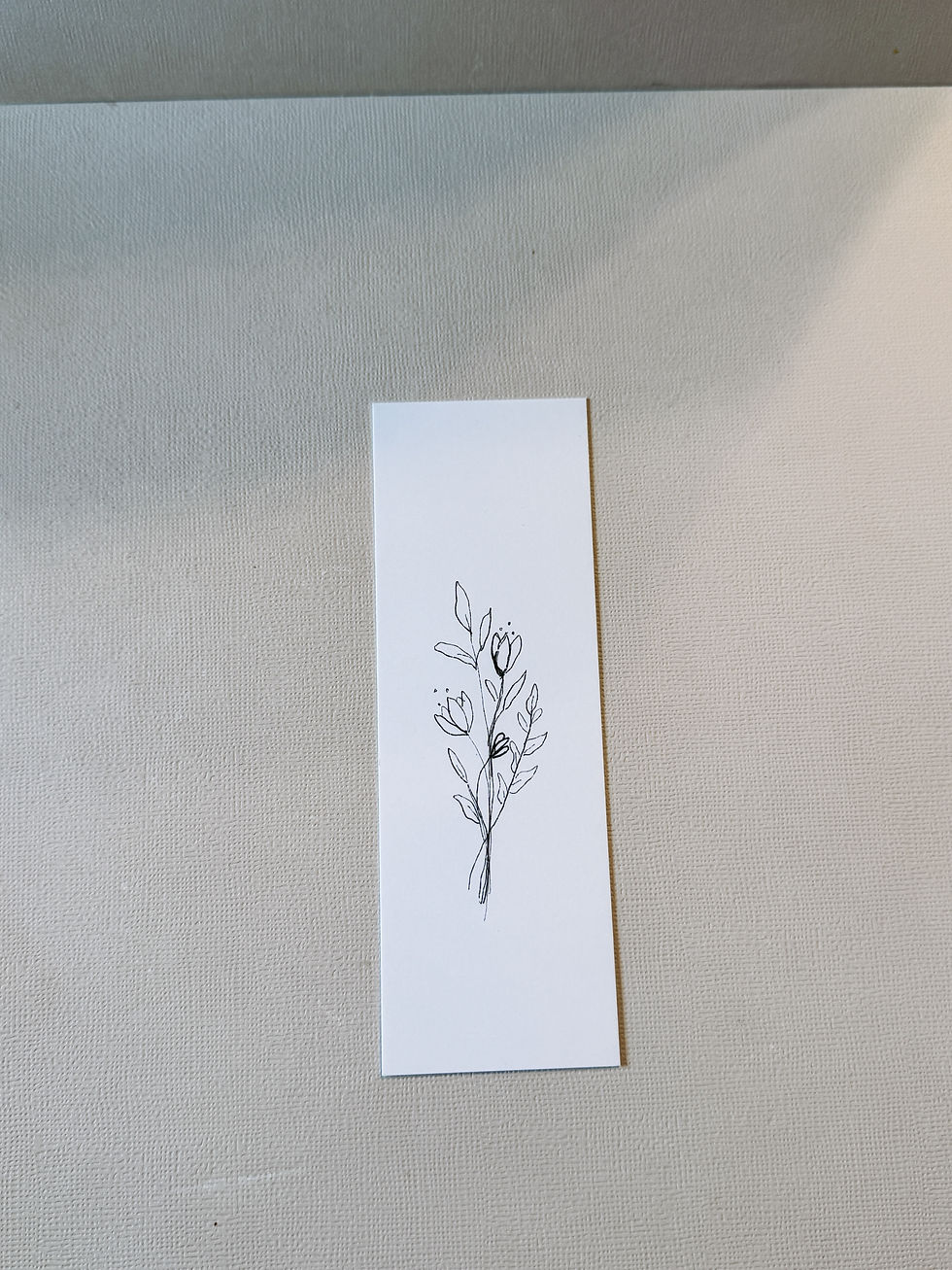 Thumbnail: Bouquet Bookmark