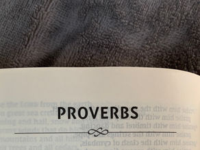A Look Into Proverbs