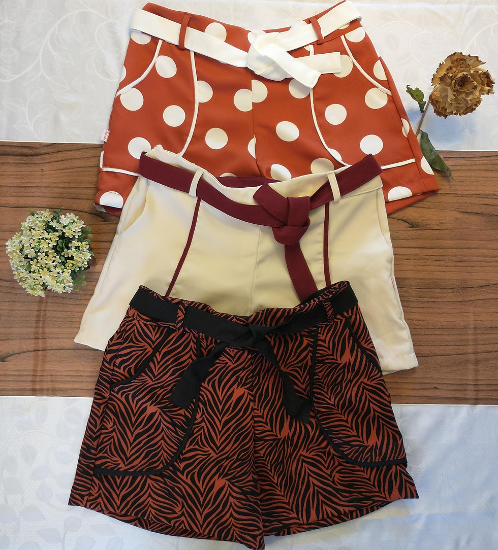 Miniatura: Shorts em Alfaiataria