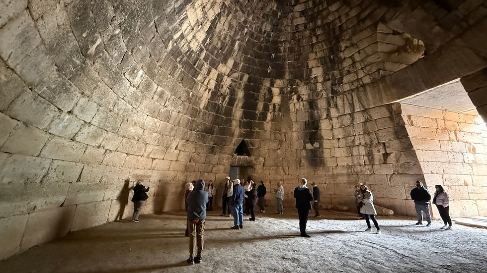 The inside of this area was made by man, no machines and the simplest of tools. How does this happen?