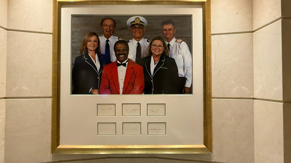 The cast christened the regal princess in 2014