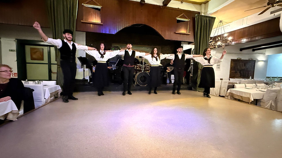 A dance troop of 3 men and 3 women performed through out the night encouraging audience participation as the pace quickened the intensity increased.