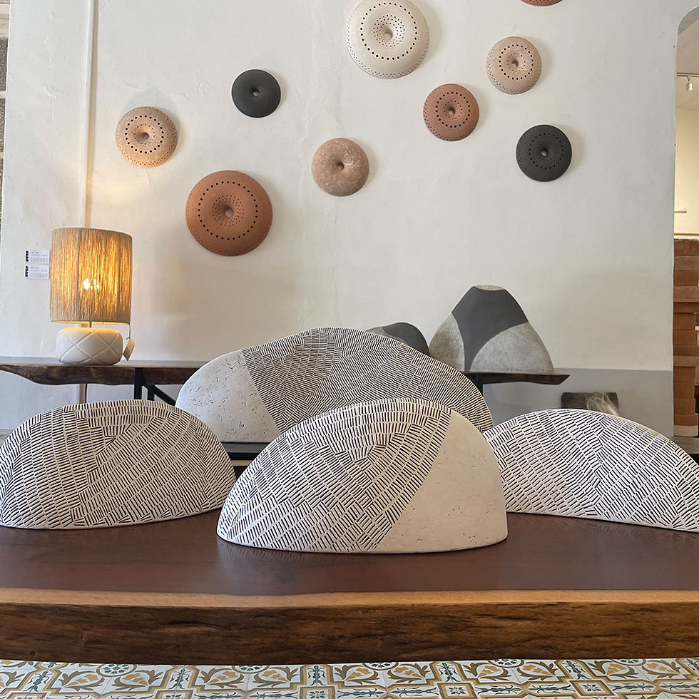 Miniatura: Juego de 4 Montañas arte objeto | Petate y Puntos