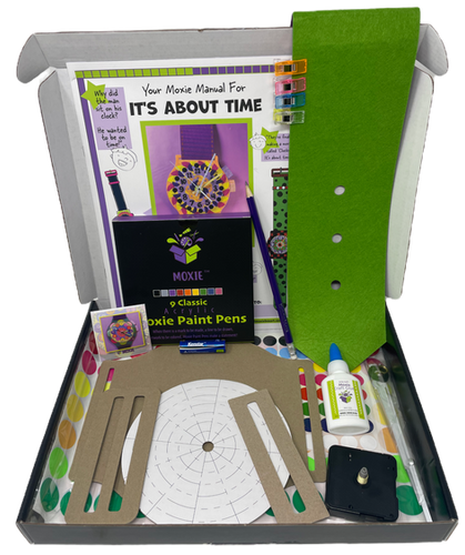 It's About Time Lesson | MoxieBoxArt