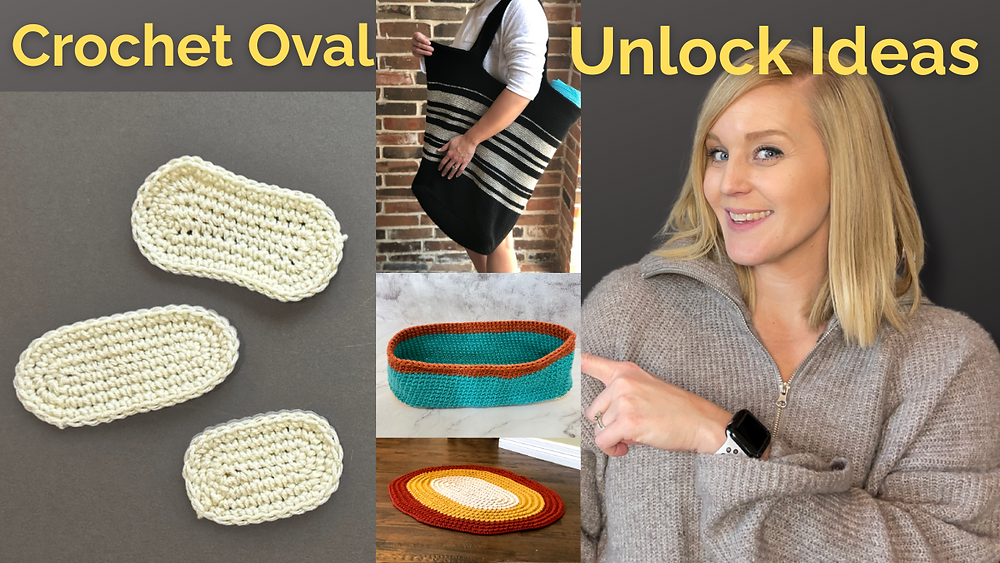 How to Crochet the Perfect Oval (For Rugs, Bags, Baskets + More)
