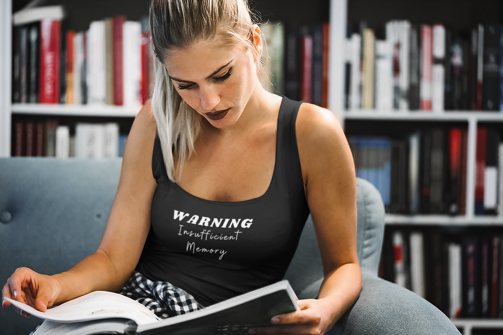 Thumbnail: Unisex Tank Top - Warning Insufficient Memory