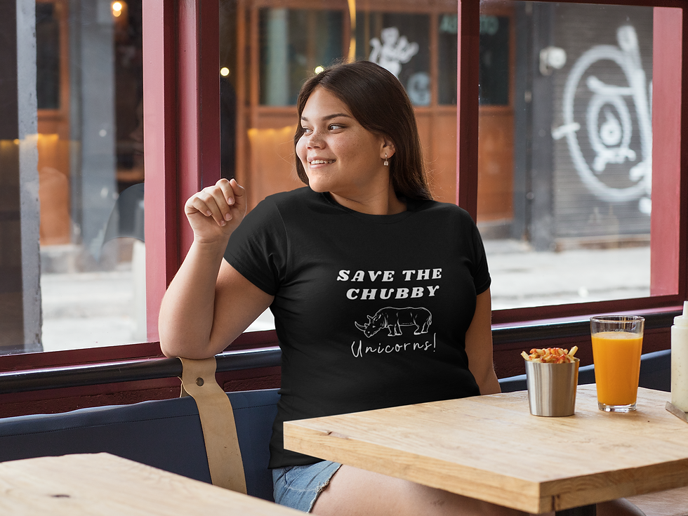 Ultra-Soft Unisex T-Shirt - Save The Chubby Unicorn