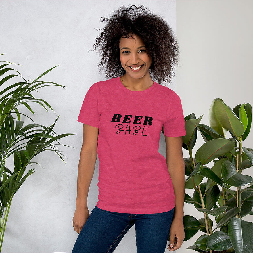 Thumbnail: New Best Selling Funny T-Shirt - Beer Babe