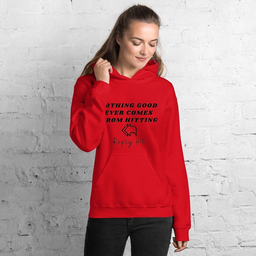 Thumbnail: Premium Super Soft Unisex Hoodie - Reply All