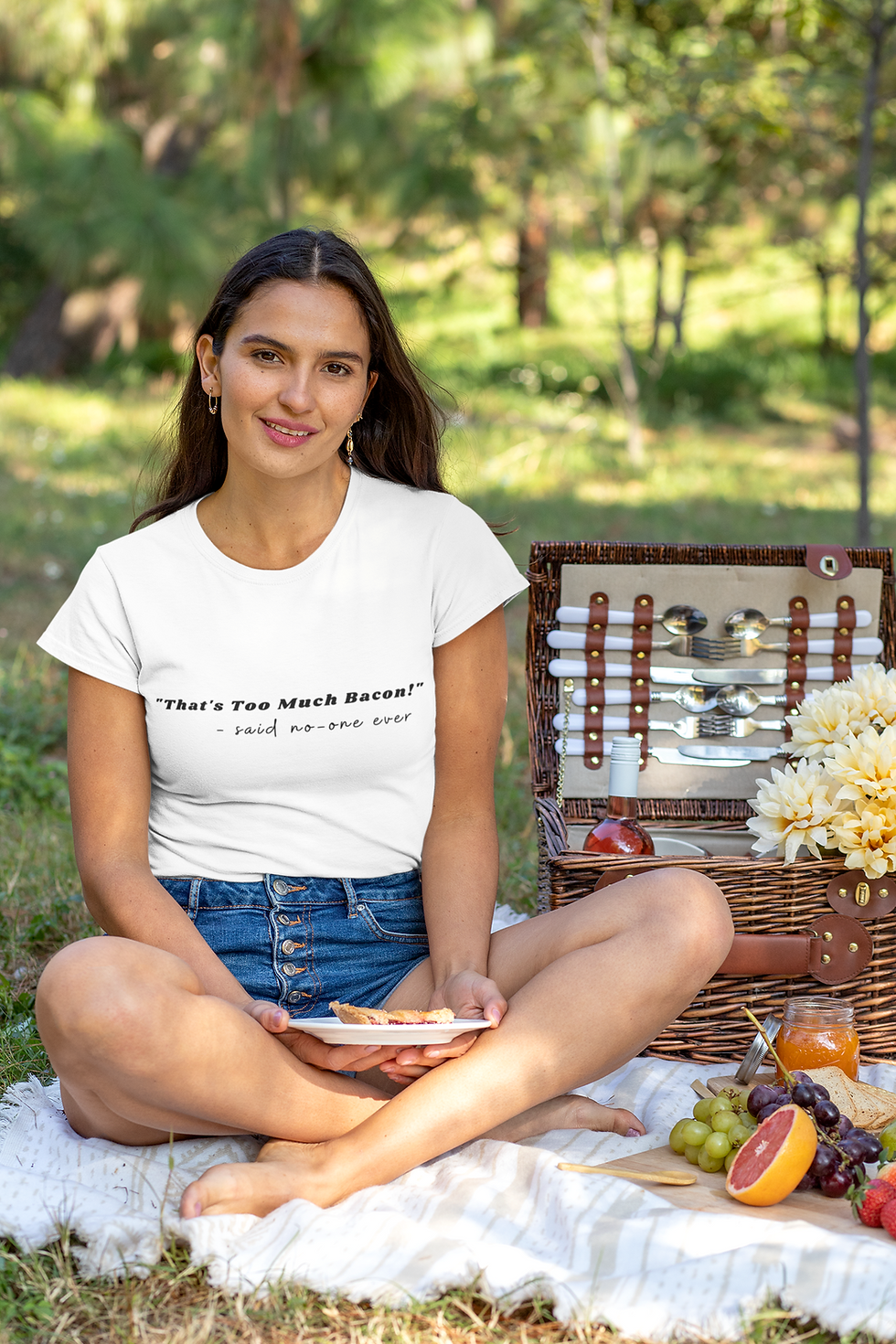 Thumbnail: New Best Selling Funny T-Shirt - That's Too Much Bacon