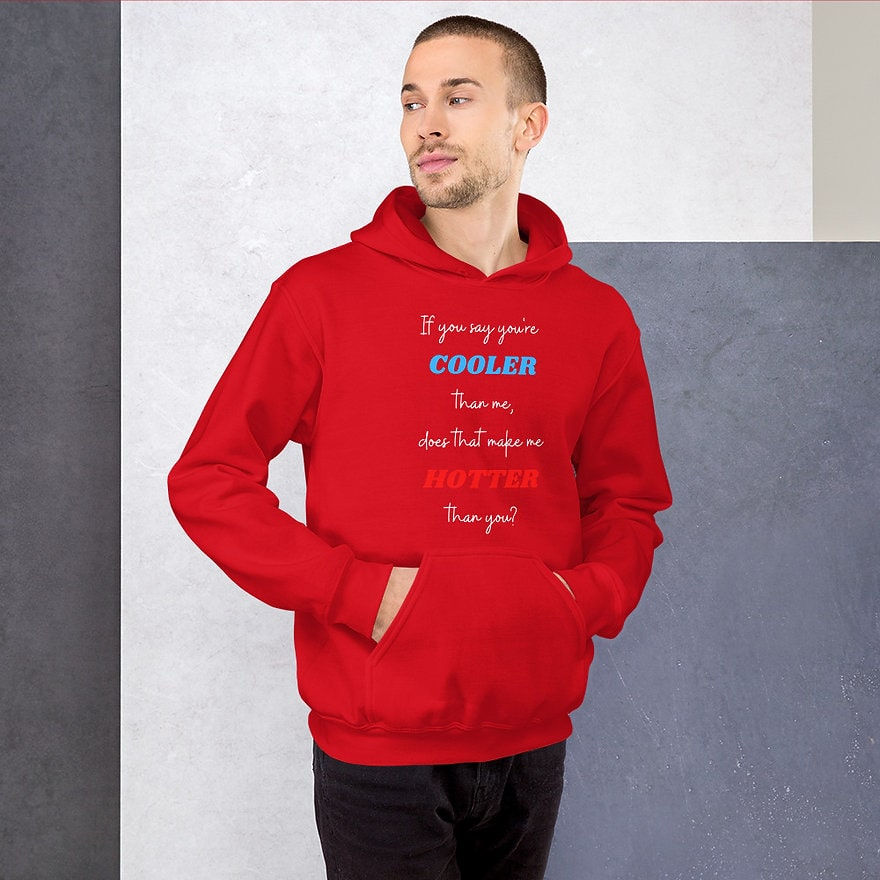 Thumbnail: Premium Super Soft Unisex Hoodie - Cooler n Hotter
