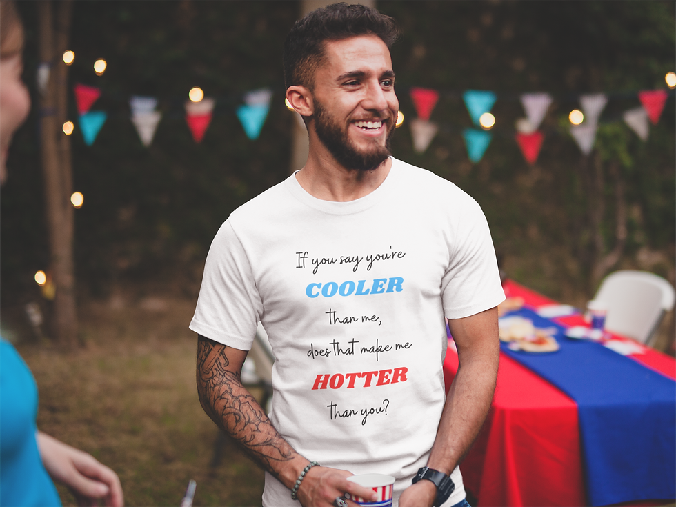 Thumbnail: New Best Selling Funny T-Shirt - Does That Mean You Are Hotter Than Me